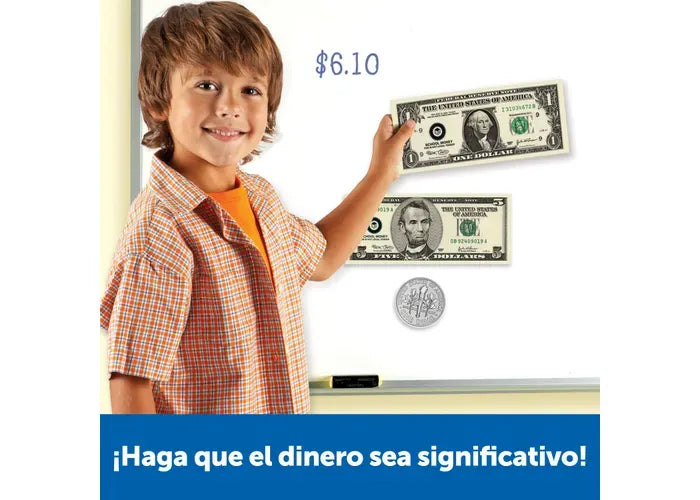 Learning Resources Double-Sided Magnetic Money