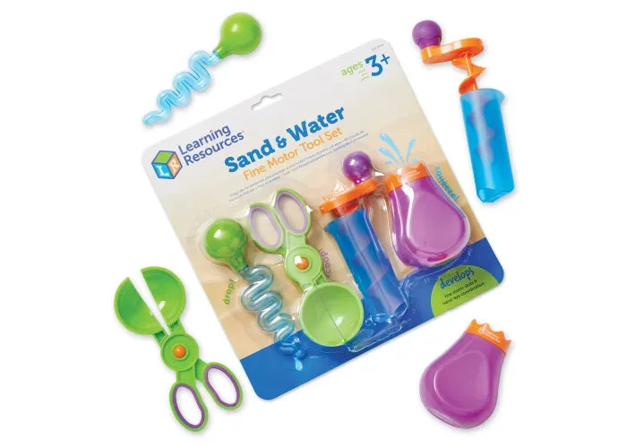 Learning Resources Sand & Water Fine Motor Tool Set