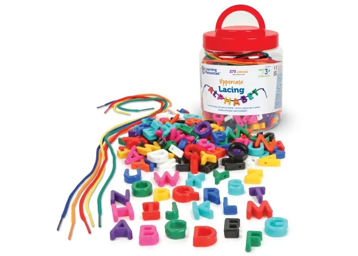 Learning Resources Uppercase Lacing Alphabet