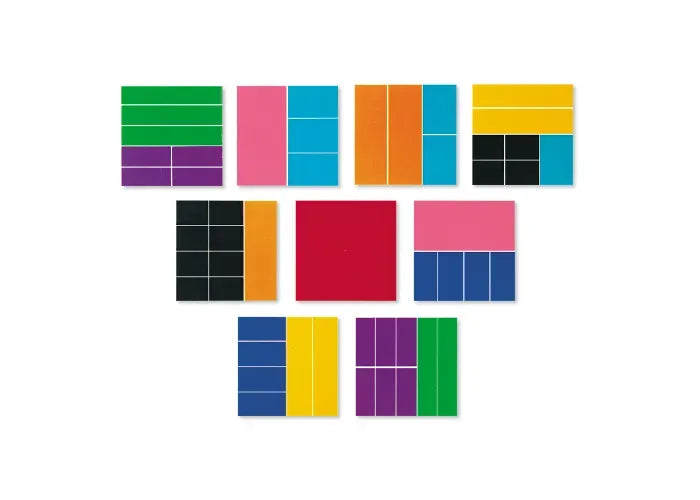 Learning Resources Rainbow Fraction ® Squares