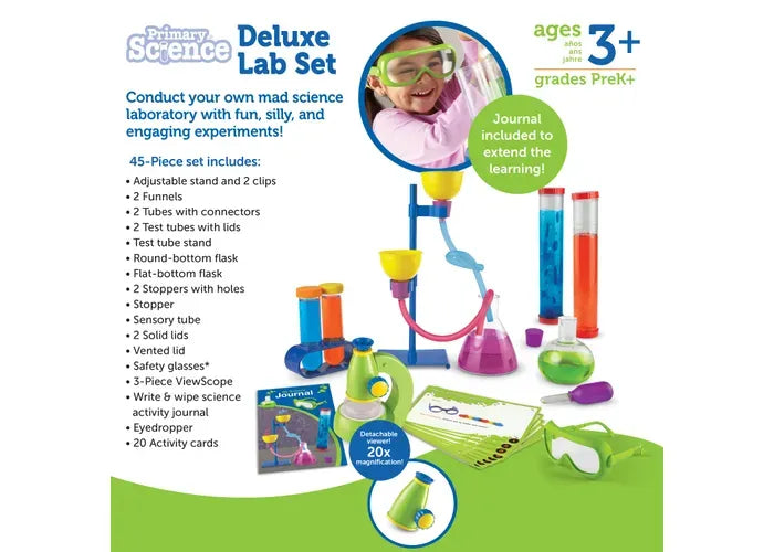 Learning Resources Primary Science ® Deluxe Lab Set