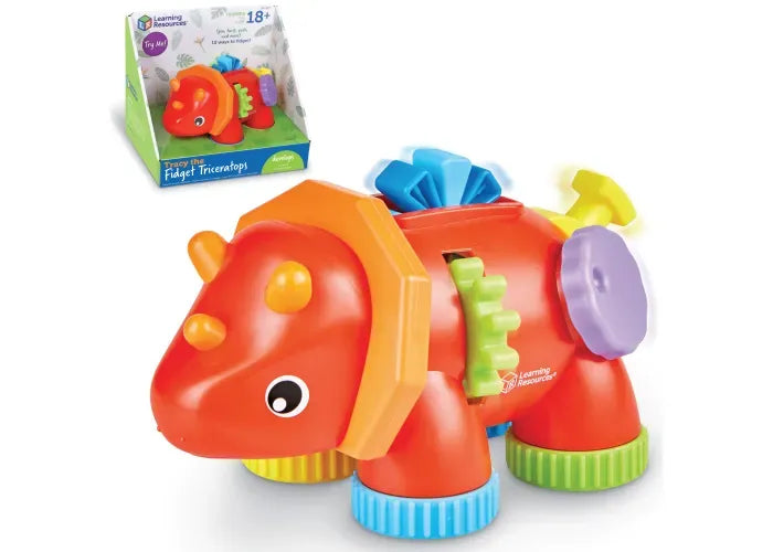Learning Resources Tracy the Fidget Triceratops
