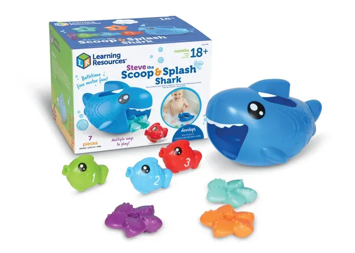 Learning Resources Steve the Scoop & Splash Shark ™