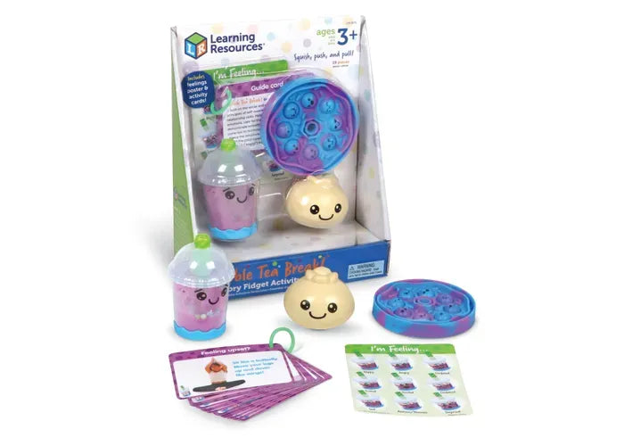 Learning Resources Bubble Tea Break! Sensory Fidget Activity Set