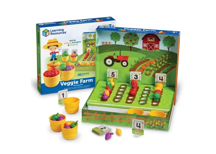Learning Resources Veggie Farm Sorting Set