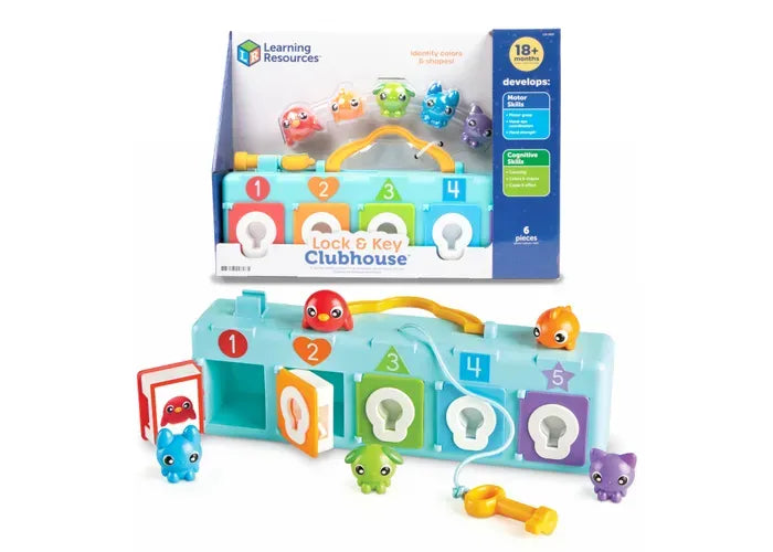 Learning Resources Lock & Key Clubhouse