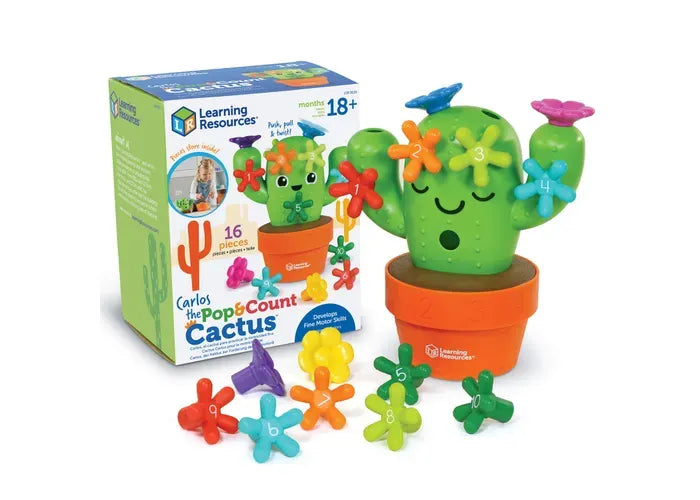 Learning Resources Carlos the Pop & Count Cactus ™