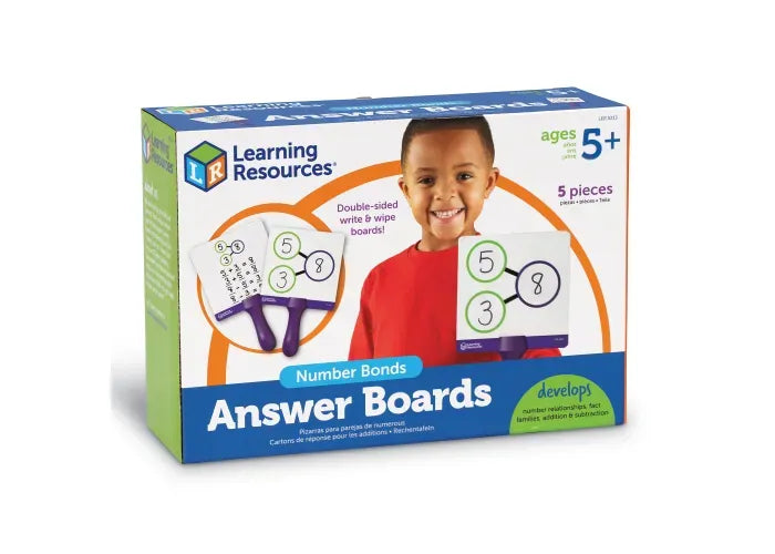 Learning Resources Number Bonds Answer Boards