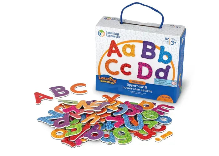 Learning Resources Magnetic Uppercase & Lowercase Letters