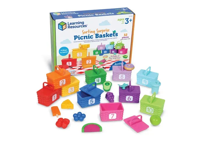 Learning Resources Sorting Surprise Picnic Baskets