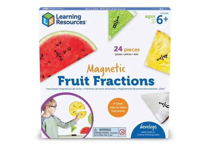 Learning Resources Magnetic Fruit Fractions