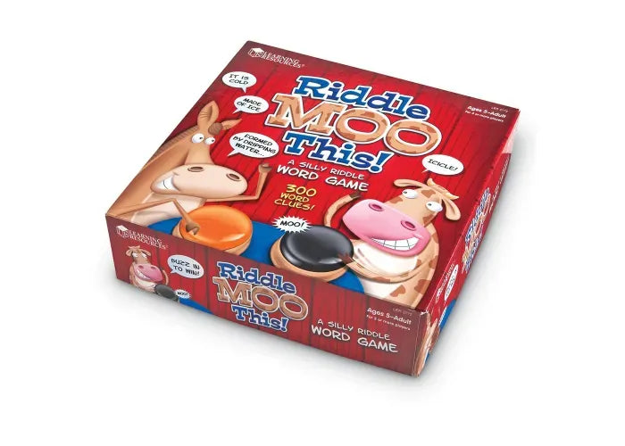 Learning Resources Riddle Moo This A Silly Riddle Word Game