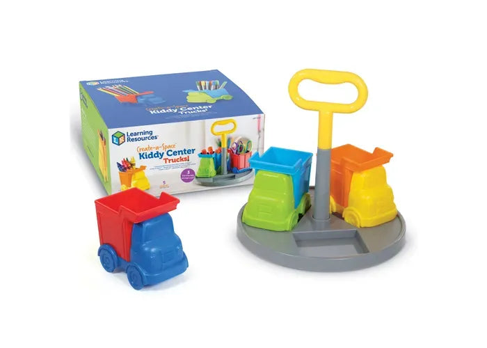 Learning Resources Create-a-Space ™ Kiddy Caddy: Trucks!