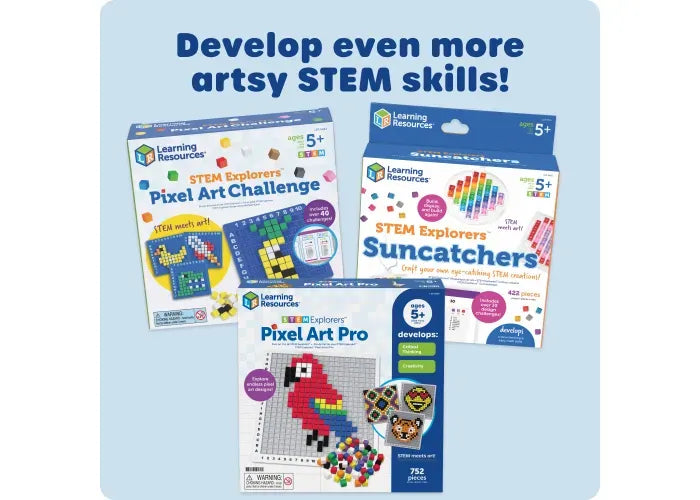 Learning Resources STEM Explorers ™ Pixel Art Challenge