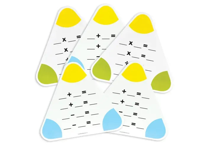 Learning Resources Write & Wipe Fact Family Boards