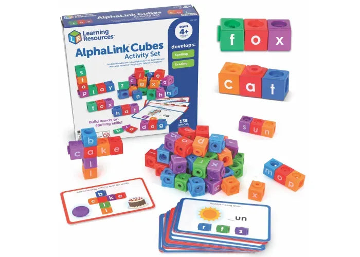 Learning Resources AlphaLink ™ Cubes Activity Set