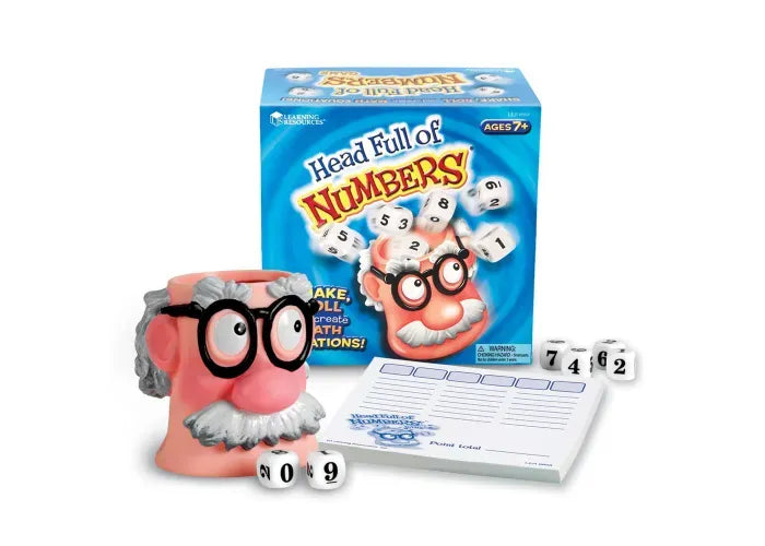 Learning Resources Head Full of Numbers ® Math Game
