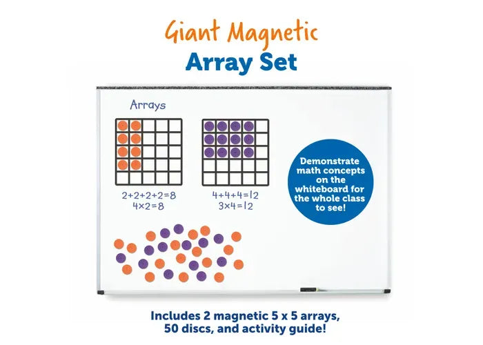 Learning Resources Giant Magnetic Array Set
