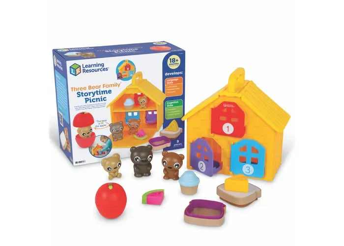 Learning Resources Three Bear Family ® Storytime Picnic