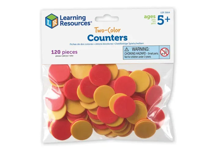 Learning Resources Two-Color Counters Smart Pack, Set of 120