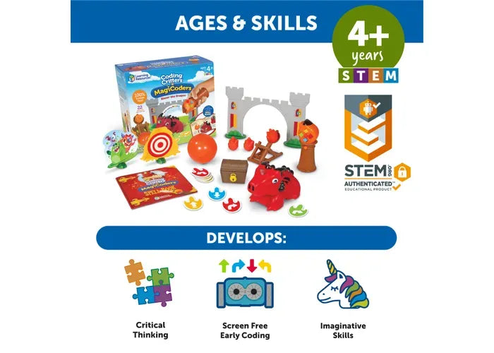 Learning Resources Coding Critters ® MagiCoders: Blazer the Dragon