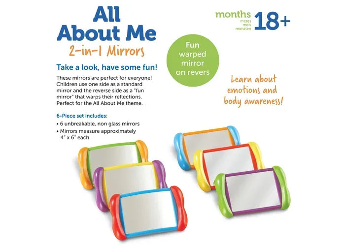 Learning Resources All About Me 2-in-1 Mirrors