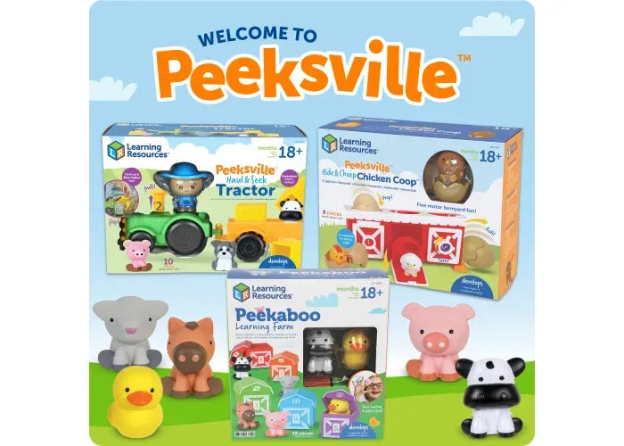 Learning Resources Peekaboo Learning Farm
