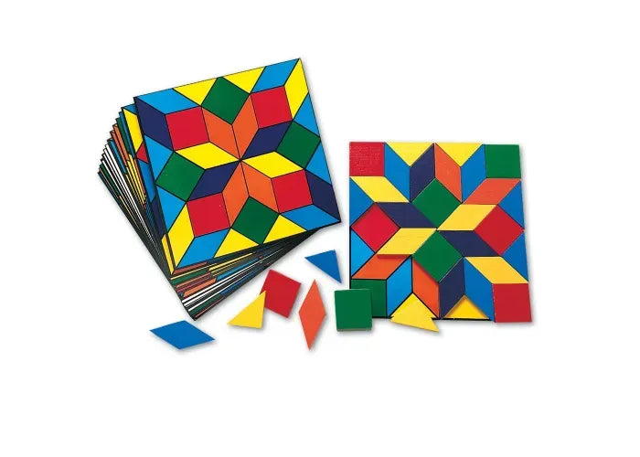 Learning Resources Parquetry Blocks & Cards Set