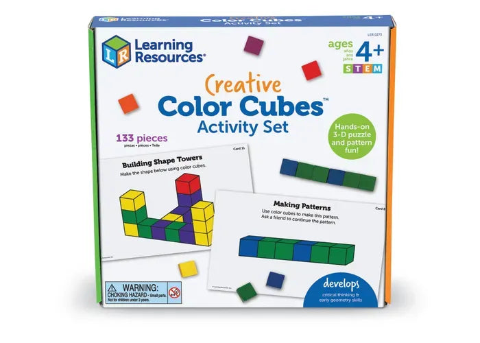Learning Resources Creative Color Cubes ™ Activity Set