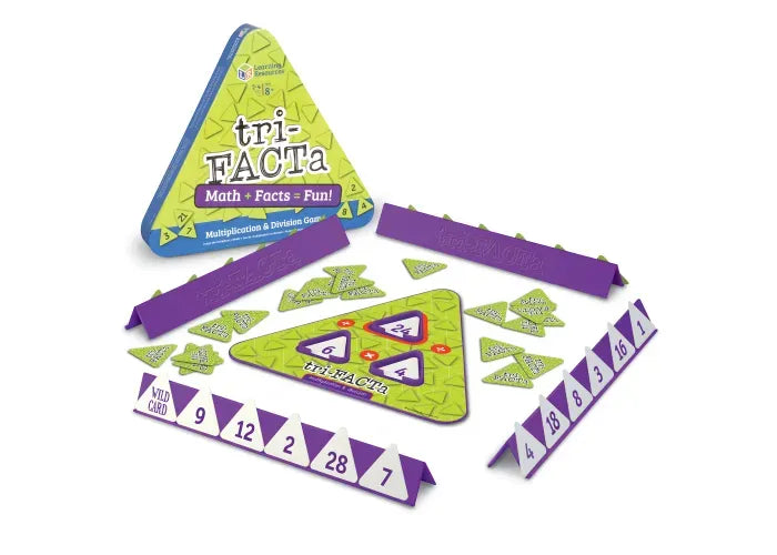 Learning Resources tri-FACTa! ™ Multiplication & Division Game