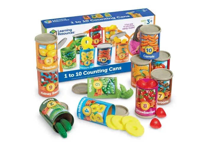 Learning Resources 1 to 10 Counting Cans